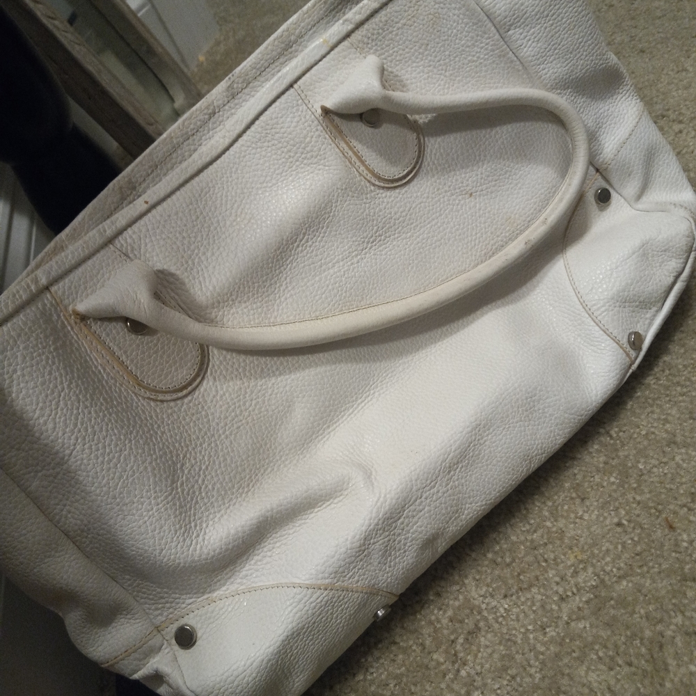 Falor Italia 100% Genuine Pebble Leather Tote